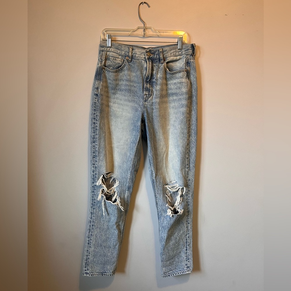 American Eagle, Size 8 Long, Mom Jeans